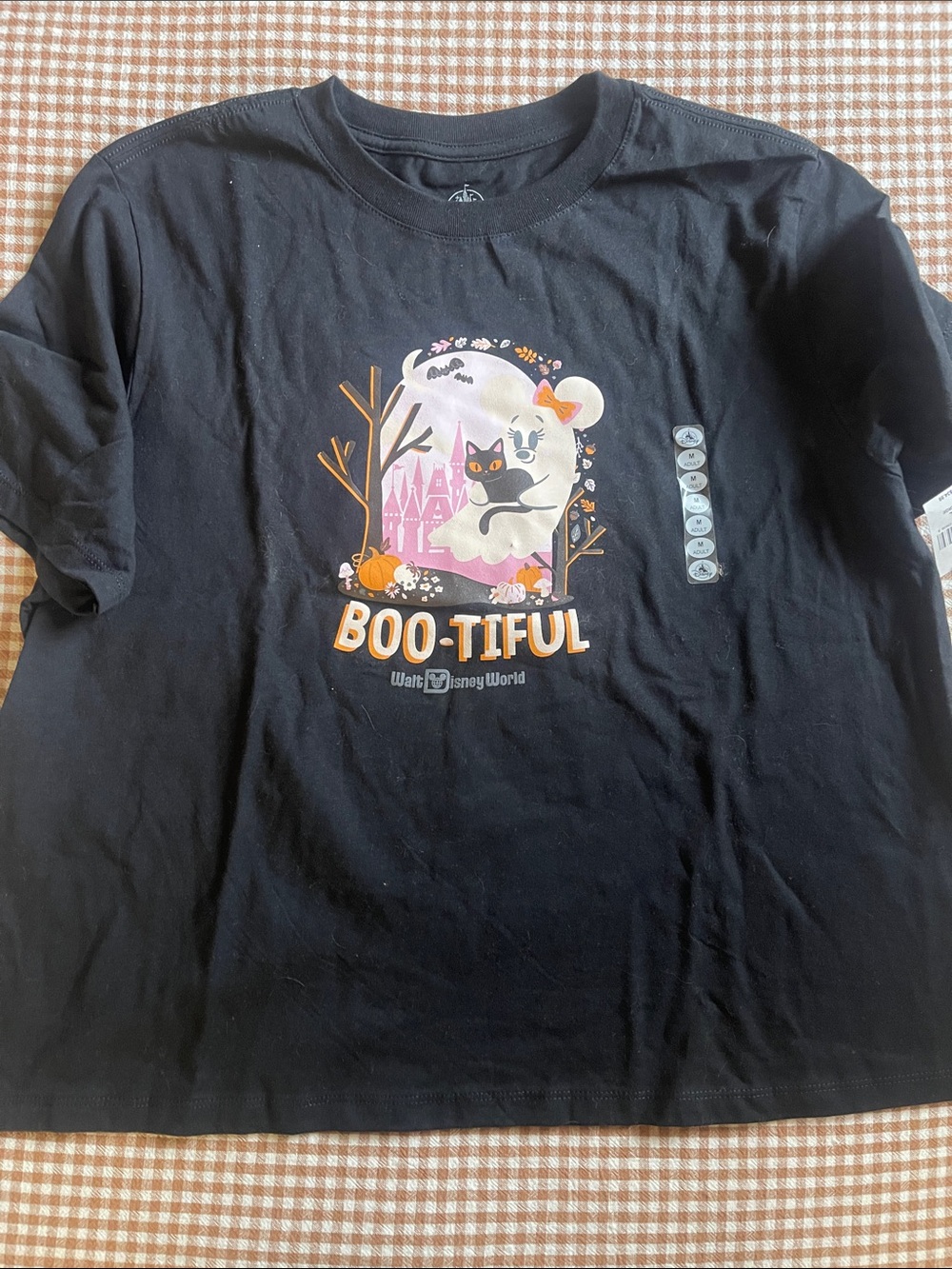 Disney Black "Boo-tiful" Ghost Graphic Tee